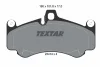 2341401 TEXTAR Комплект тормозных колодок, дисковый тормоз