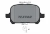 2351302 TEXTAR Комплект тормозных колодок, дисковый тормоз