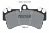 2369381 TEXTAR Комплект тормозных колодок, дисковый тормоз