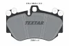 2396101 TEXTAR Комплект тормозных колодок, дисковый тормоз