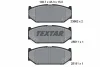 2396201 TEXTAR Комплект тормозных колодок, дисковый тормоз