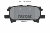 2396701 TEXTAR Комплект тормозных колодок, дисковый тормоз
