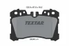 2424501 TEXTAR Комплект тормозных колодок, дисковый тормоз