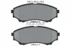 2435301 TEXTAR Комплект тормозных колодок, дисковый тормоз