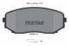 2454401 TEXTAR Комплект тормозных колодок, дисковый тормоз