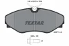 2497101 TEXTAR Комплект тормозных колодок, дисковый тормоз