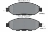 2558903 TEXTAR Комплект тормозных колодок, дисковый тормоз