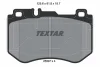 2599701 TEXTAR Комплект тормозных колодок, дисковый тормоз