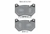 2619601 TEXTAR Комплект тормозных колодок, дисковый тормоз