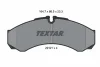 2912112 TEXTAR Комплект тормозных колодок, дисковый тормоз
