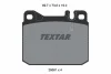 2958105 TEXTAR Комплект тормозных колодок, дисковый тормоз