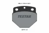2974703 TEXTAR Комплект тормозных колодок, дисковый тормоз