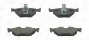 Превью - 571936CH CHAMPION Комплект тормозных колодок, дисковый тормоз (фото 2)