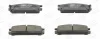Превью - 572197CH CHAMPION Комплект тормозных колодок, дисковый тормоз (фото 2)