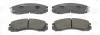 Превью - 572370CH CHAMPION Комплект тормозных колодок, дисковый тормоз (фото 2)