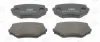 Превью - 572420CH CHAMPION Комплект тормозных колодок, дисковый тормоз (фото 2)