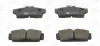Превью - 572422CH CHAMPION Комплект тормозных колодок, дисковый тормоз (фото 2)