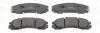 Превью - 572447CH CHAMPION Комплект тормозных колодок, дисковый тормоз (фото 2)