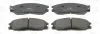 Превью - 572453CH CHAMPION Комплект тормозных колодок, дисковый тормоз (фото 2)