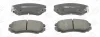 Превью - 572514CH CHAMPION Комплект тормозных колодок, дисковый тормоз (фото 2)