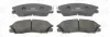 Превью - 572540CH CHAMPION Комплект тормозных колодок, дисковый тормоз (фото 2)