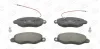Превью - 572564CH CHAMPION Комплект тормозных колодок, дисковый тормоз (фото 2)