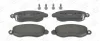 Превью - 573015CH CHAMPION Комплект тормозных колодок, дисковый тормоз (фото 2)