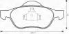 Превью - 573017CH CHAMPION Комплект тормозных колодок, дисковый тормоз (фото 2)