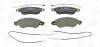 Превью - 573026CH CHAMPION Комплект тормозных колодок, дисковый тормоз (фото 2)