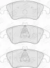 Превью - 573291CH CHAMPION Комплект тормозных колодок, дисковый тормоз (фото 2)