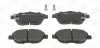 Превью - 573446CH CHAMPION Комплект тормозных колодок, дисковый тормоз (фото 2)
