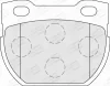 Превью - 573644CH CHAMPION Комплект тормозных колодок, дисковый тормоз (фото 2)