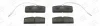 Превью - 573750CH CHAMPION Комплект тормозных колодок, дисковый тормоз (фото 2)