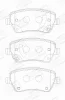 Превью - 573770CH CHAMPION Комплект тормозных колодок, дисковый тормоз (фото 2)