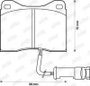 571434J JURID Комплект тормозных колодок, дисковый тормоз
