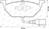 Превью - 571971D JURID Комплект тормозных колодок, дисковый тормоз (фото 2)