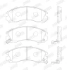 Превью - 572370J JURID Комплект тормозных колодок, дисковый тормоз (фото 2)