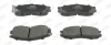 Превью - 572381J JURID Комплект тормозных колодок, дисковый тормоз (фото 2)