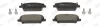 Превью - 572579JC JURID Комплект тормозных колодок, дисковый тормоз (фото 2)