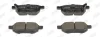 Превью - 572591JC JURID Комплект тормозных колодок, дисковый тормоз (фото 2)