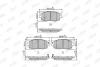 Превью - 572593J JURID Комплект тормозных колодок, дисковый тормоз (фото 2)
