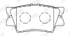 Превью - 572595J JURID Комплект тормозных колодок, дисковый тормоз (фото 2)