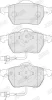 Превью - 573037J JURID Комплект тормозных колодок, дисковый тормоз (фото 2)