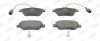 Превью - 573074J JURID Комплект тормозных колодок, дисковый тормоз (фото 2)