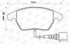 Превью - 573128JC JURID Комплект тормозных колодок, дисковый тормоз (фото 2)