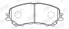 Превью - 573659J JURID Комплект тормозных колодок, дисковый тормоз (фото 2)
