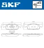 VKBP 80019 SKF Комплект тормозных колодок, дисковый тормоз