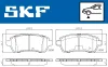 VKBP 80031 SKF Комплект тормозных колодок, дисковый тормоз