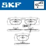VKBP 80055 E SKF Комплект тормозных колодок, дисковый тормоз