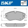 VKBP 80089 SKF Комплект тормозных колодок, дисковый тормоз
